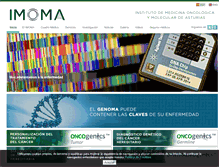 Tablet Screenshot of imoma.es